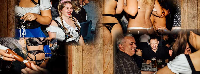Oktoberfest tits lingerie games